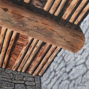 GREAT KIVA - original acrylic on canvas painting